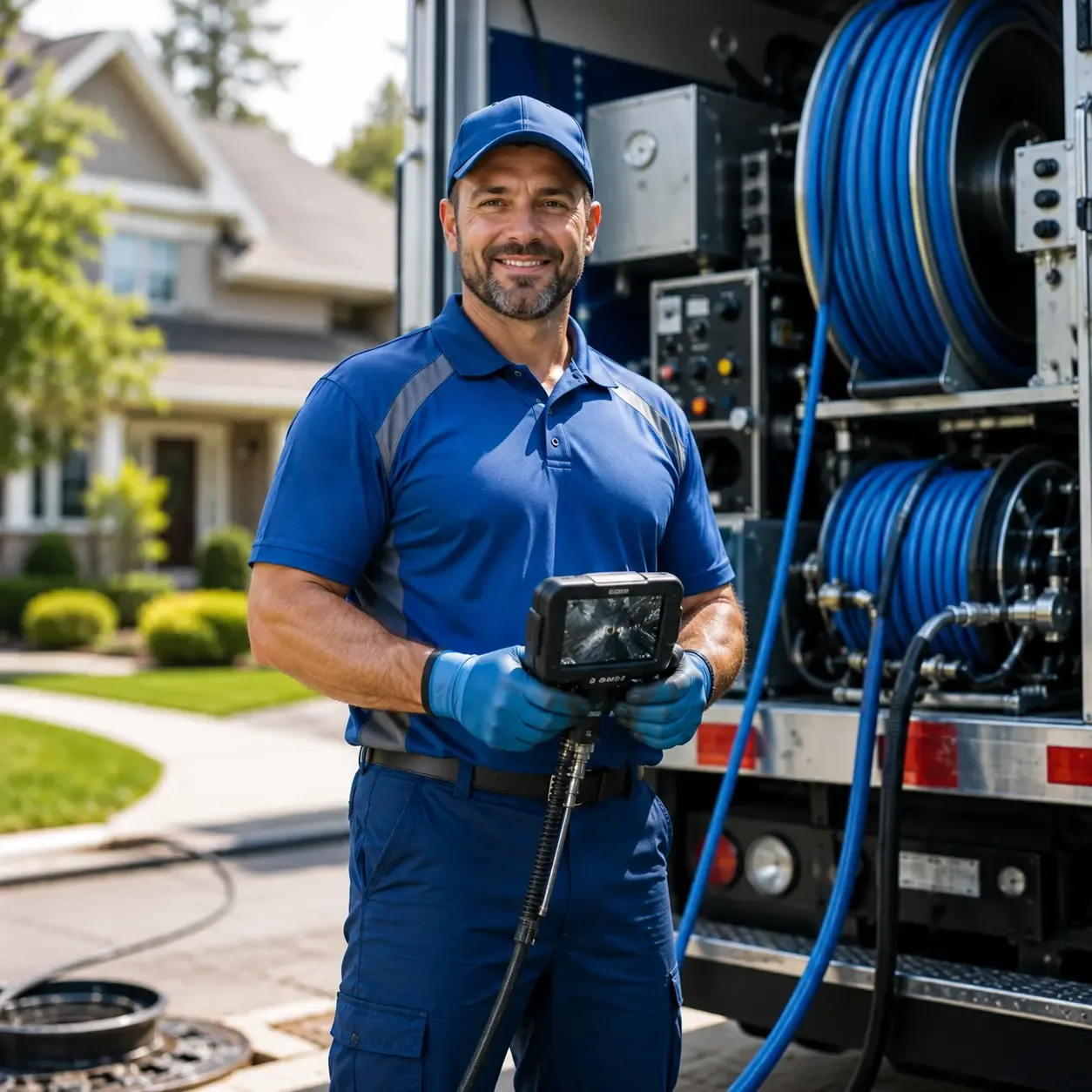 Local outdoor drain cleaning specialists in Marlton, NJ